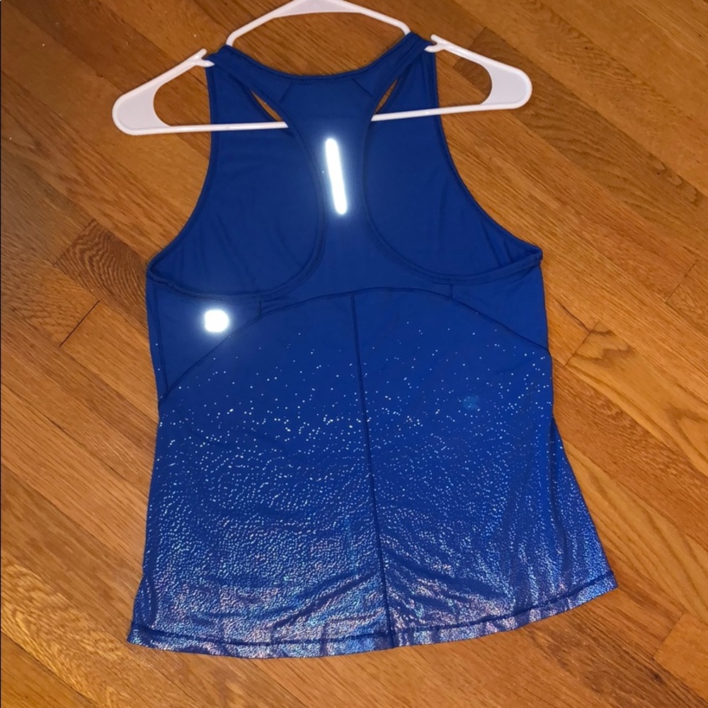 Target Blue Workout Tank - Picture 4 of 4